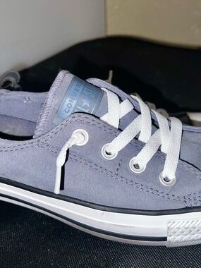 Converse elastic back Low Top Sneakers in grey
